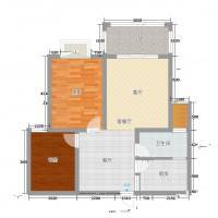 暨阳玫瑰城2室0厅0卫78㎡户型图